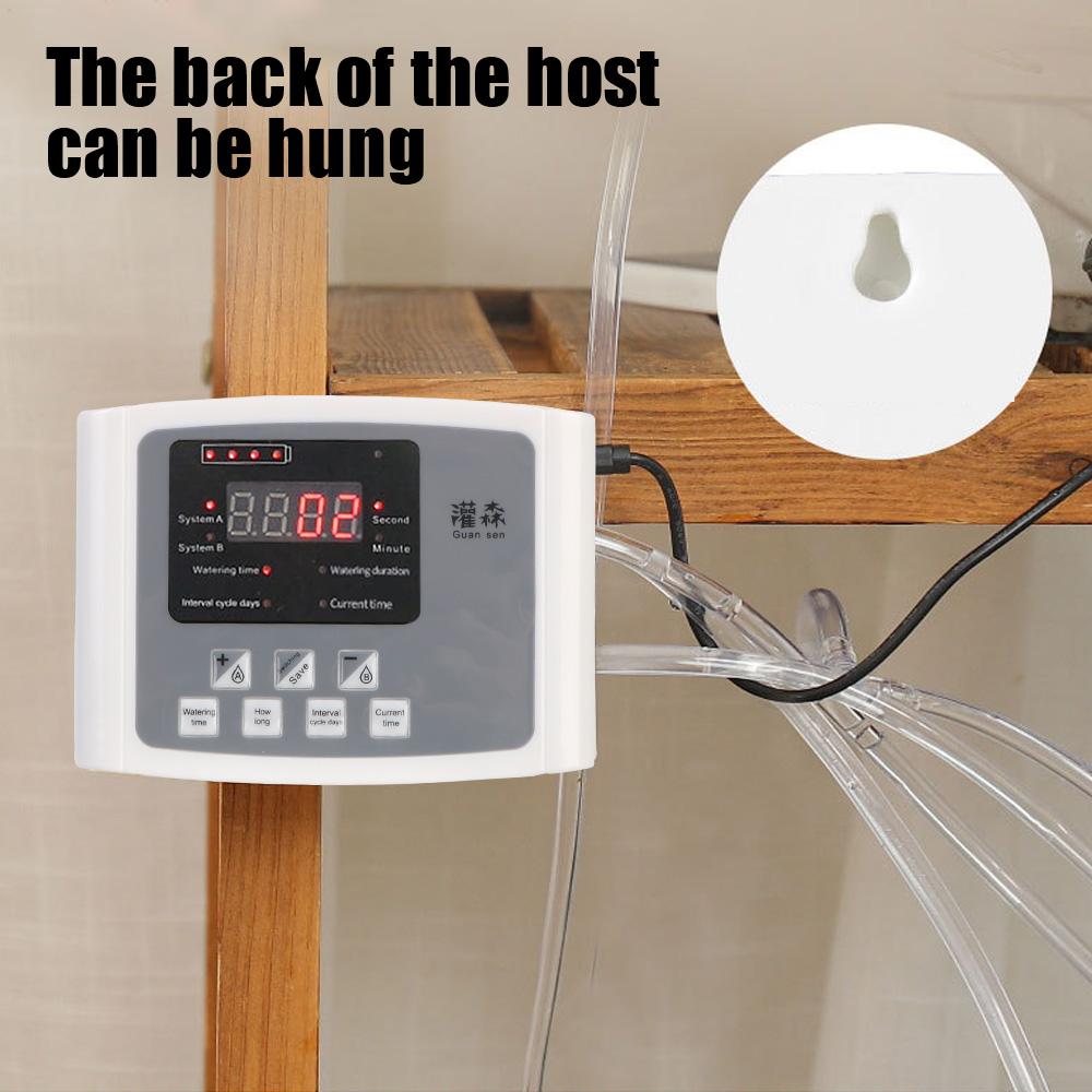 Автоматическое устройство для полива растений, система капельного орошения, таймер, устройство для капельного орошения сада, двойной насос, интеллектуальный солнечный контроллер, система таймера