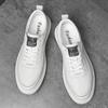 Новые осенние мужские повседневные туфли, модные высококачественные белые кроссовки, мужская обувь, удобные роскошные мокасины, скейтборд, мужская теннисная обувь