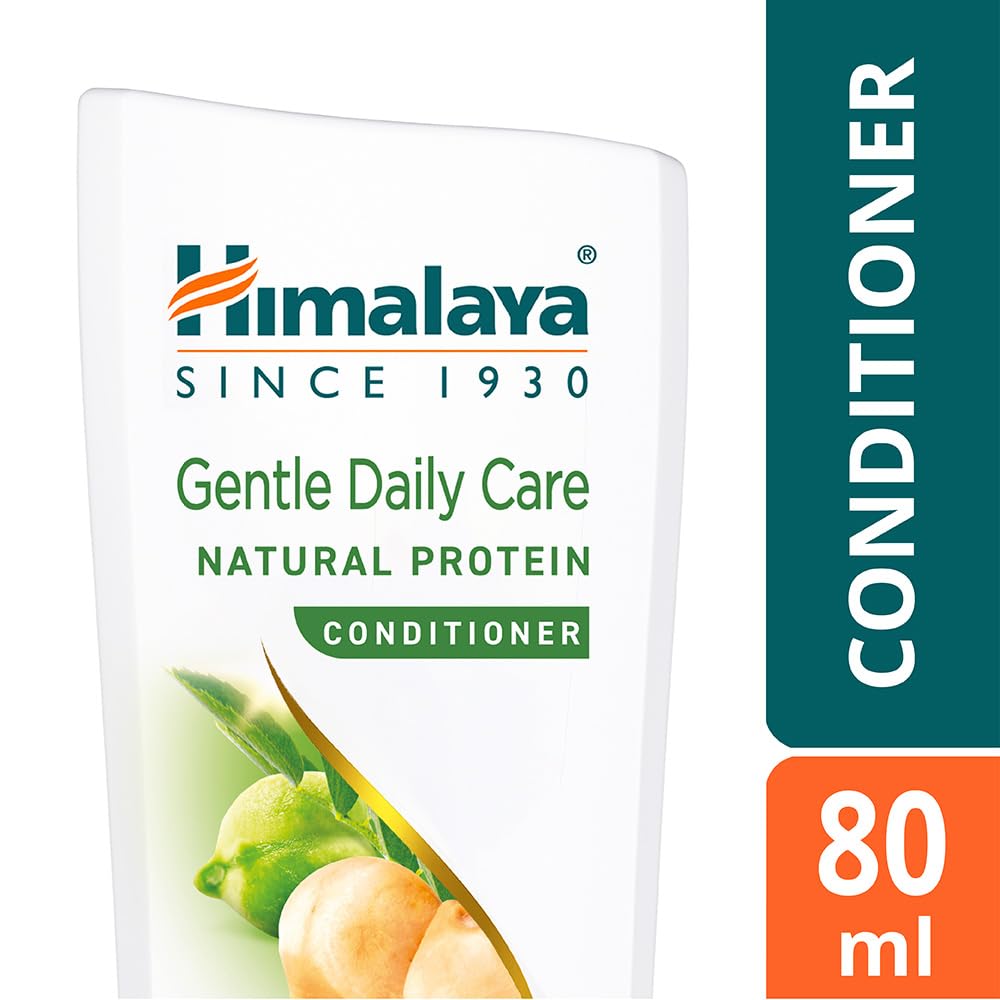 Himalaya Мягкий Ежедневный Уход Натуральный Протеиновый Кондиционер Для Нормальных Волос 80мл – Питает Смягчает Придает Блеск И Увлажнение Для Гладких Послушных Волос