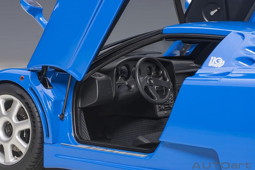 AUTOart Bugatti EB110 SS French Blue Готовый продукт 70917 1/18