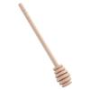 Zk30  Household Wooden Jam Honey Dipper Jar Dispensing Collecting Stirring Rod Stick 16cm