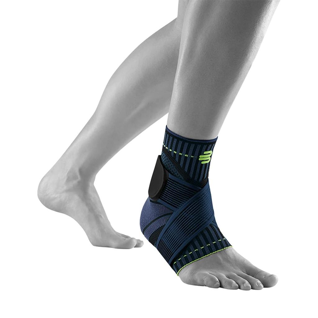 Bauerfeind SPORTS ANKLE SUPPORT Ankle Supporter with Good Ventilation That Wraps and Secures with Figure 8 Shape 1 Piece for Left and Right Made In