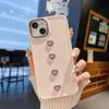 Suitable for Apple 14PROMAX Metal Photo Frame Love Solid Color TPU Mobile Phone Case IPhone 16 15 Mobile Phone