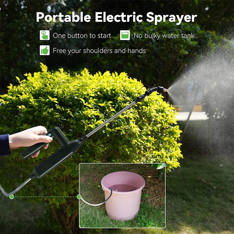 Electric Sprayer Gun Garden Automatic Atomization 3/5/8M USB Charge Plant Sprayer Bottle Sprinkler Watering Can Garden Irrigation