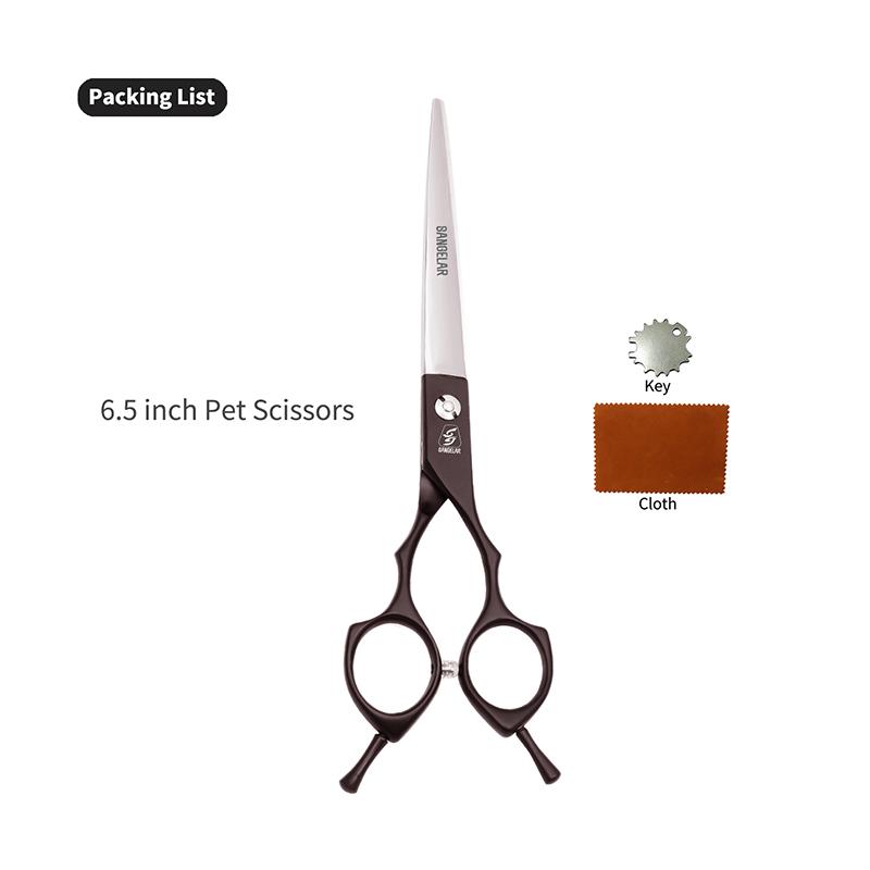 SANGELAR 6,5-дюймовые ножницы для стрижки домашних животных, ножницы для собак, инструменты для ухода за животными, кошками, ножницы для ухода за домашними животными, инструменты для ухода за шерстью домашних животных