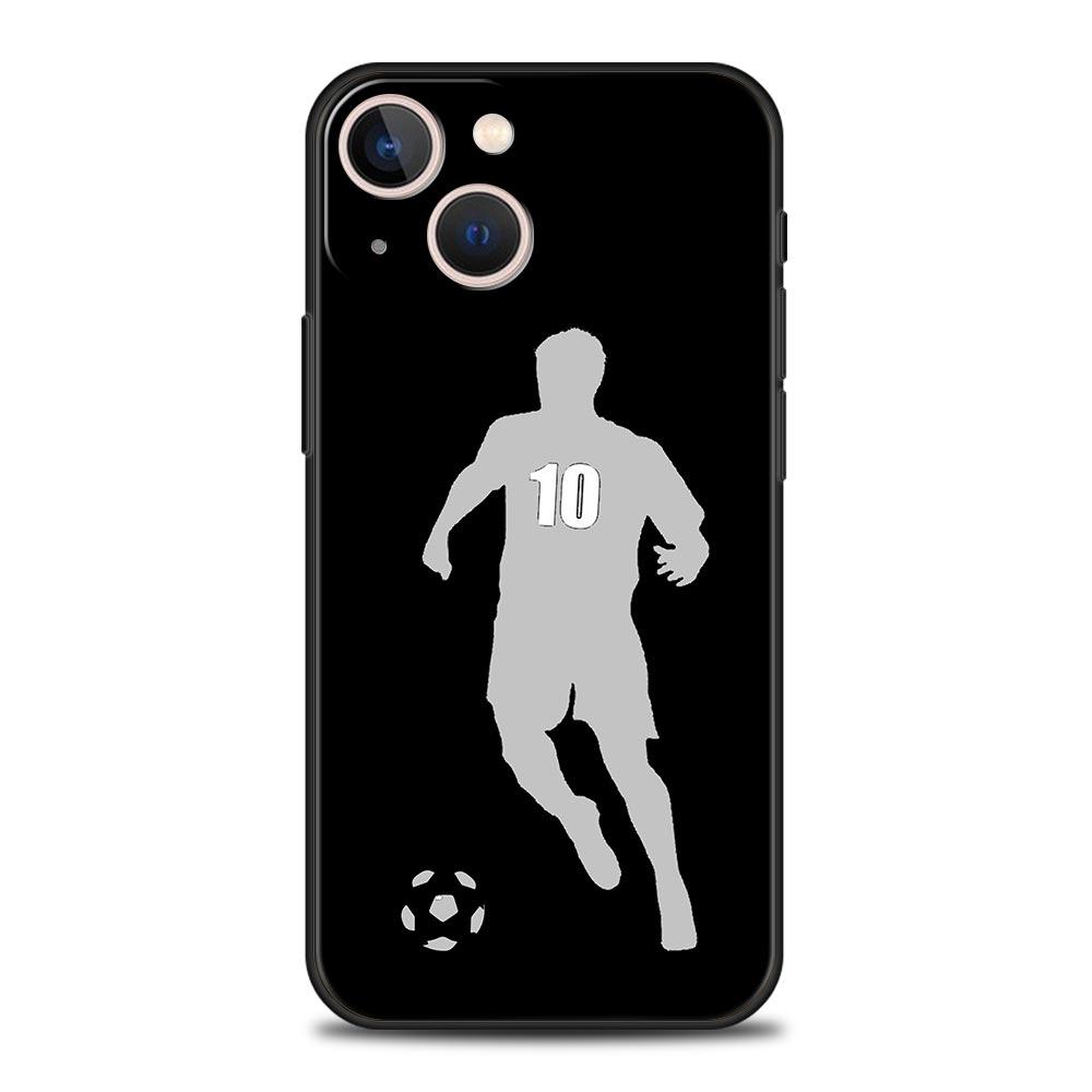 Football Player Soccer Art Phone Case For iPhone Samsung Galaxy Redmi Xiaomi Oppo OnePlus Note S A 7 8 9 10 11 12 13 14 20 21 22 23 53 54 Pro Ultra
