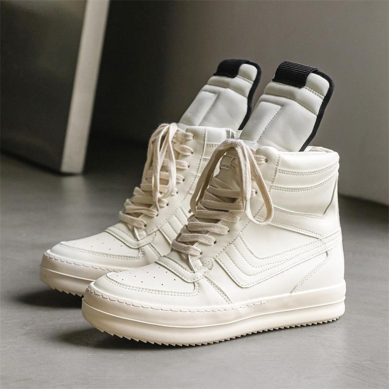 Fashion Shoes for Men Fashion Casual High-top Men Shoe Men Retro Versatile Comfort Locomotive Sports Casual Board Shoe Zapatillas Hombre