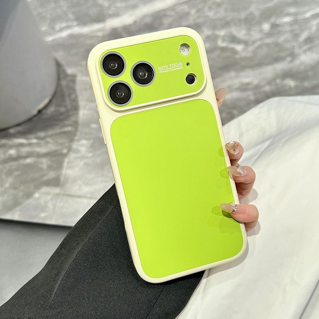Силиконовый чехол Dopamine Color Block для iPhone 17 Pro Max 16 - Защитный чехол от падений
