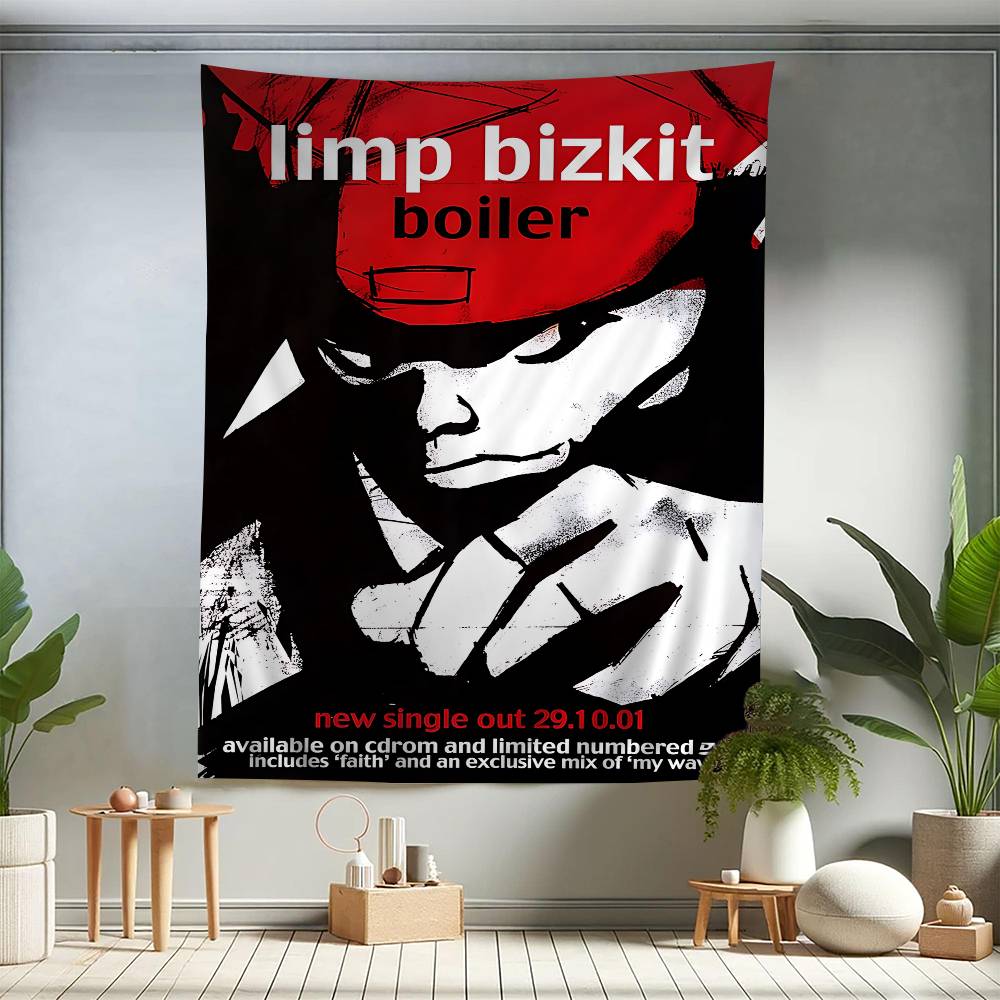 LLimp Band Bizkit Мультяшный Гобелен Искусство Научная Фантастика Комната Домашний Декор Настенное Полотно Листы