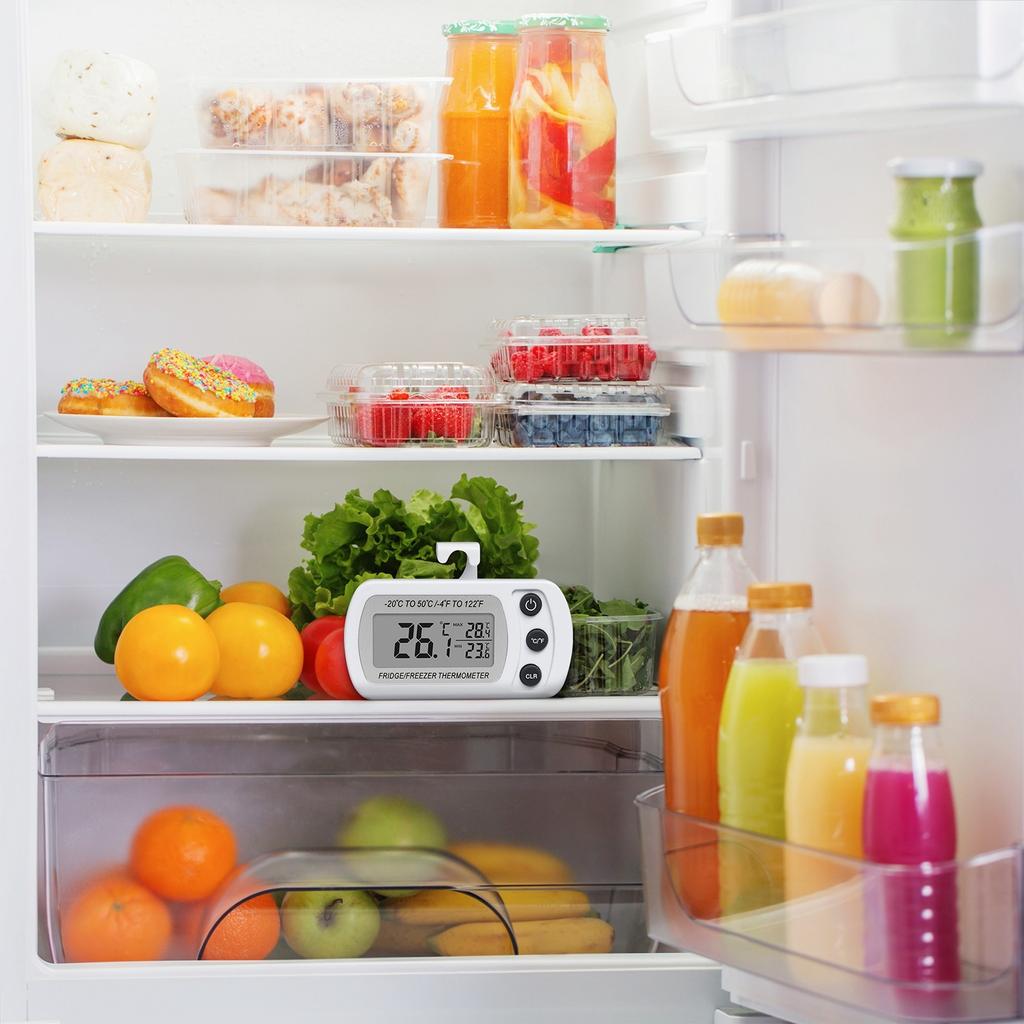 Водонепроницаемый холодильник с морозильной камерой, холодильник с большим ЖК-экраном, подставкой и магнитной спинкой, для комнаты, кухни, белый