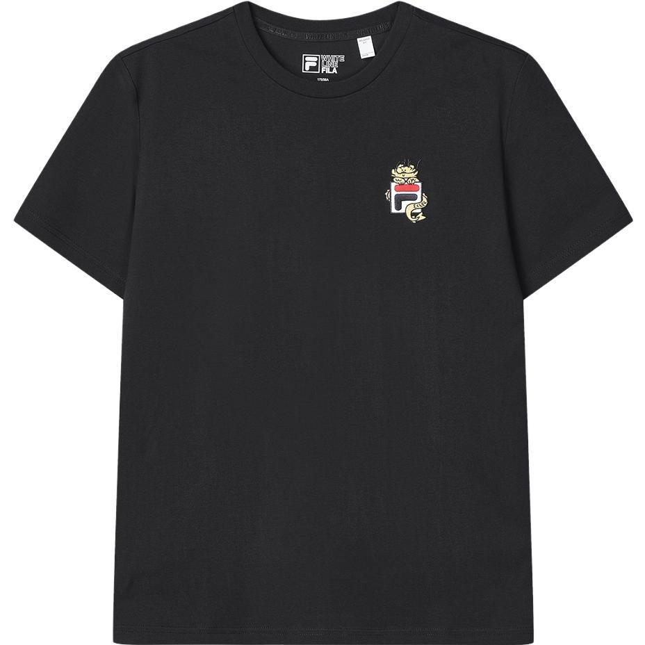 FILA Dragon Collection T Shirt Unisex Black F11U419102F-BK