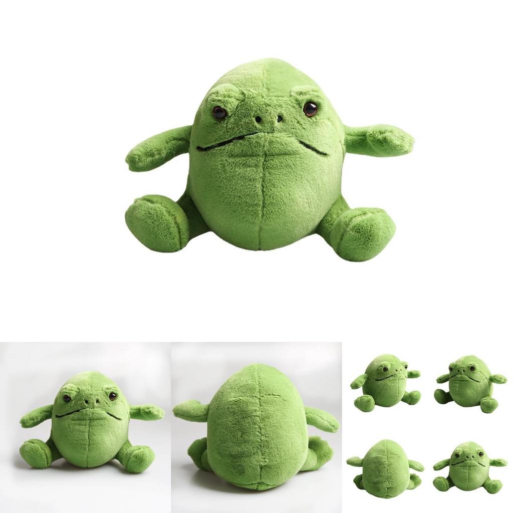 High-quality Ricky Rain Frog Plush Green And Cuddly Stuffed Animal For Kids