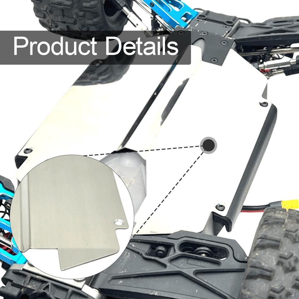 RC Chassis Plate Skid Remote Control Car Accessories Components DIY Modified Upgrade Parts