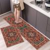 Modern Retro Light Luxury Premium Feeling Floor Mats Non-slip Durable Living Room Kitchen Bathroom Home Decoration