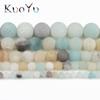 Натуральный камень матовый амазонит круглые бусины для изготовления ювелирных изделий 15'' 4/6/8/10/12 мм Perles Gem россыпью бусины Diy браслет ожерелье