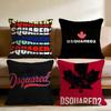 DSQUARED2 Чехол для подушки Home & Car Многоцелевой Чехол для Подушки - Двусторонний, Мягкий и Прочный для Повседневного Использования