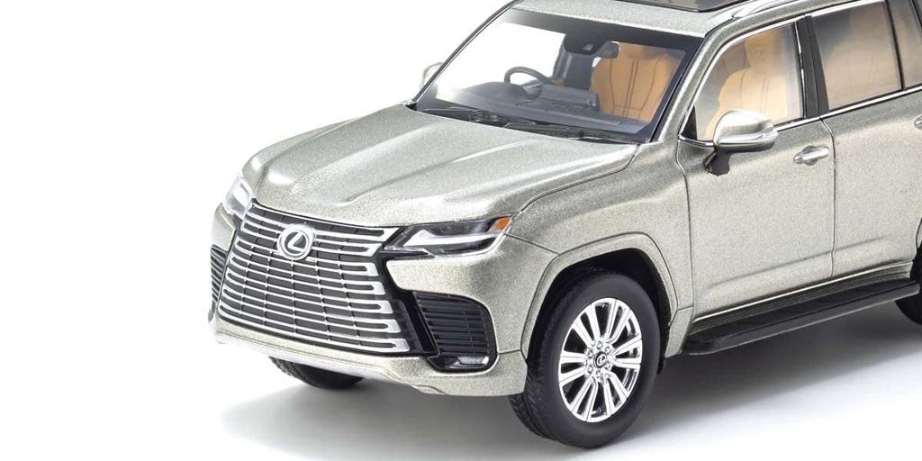 Kyosyo Original Lexus LX 600 Completed Product 1/43 (Sonic Titanium)