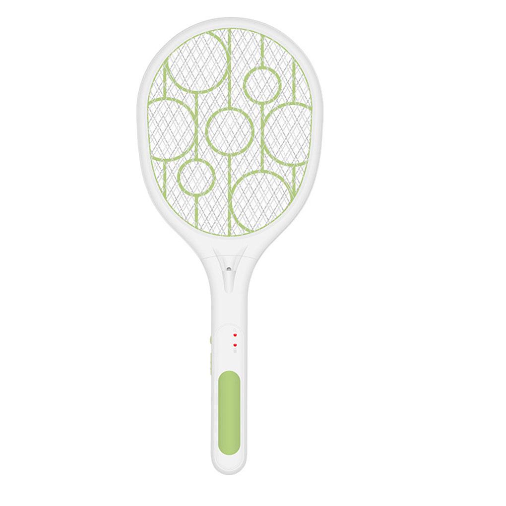 USB Rechargeable Electric Fly Pat Household Insect Racket Killer Swatter Bug Mosquito Handheld Racket