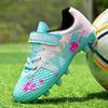 Children's Football Shoes Spikes Boys Velcro Shattered Nails Sneakers Elementary School Training Girls