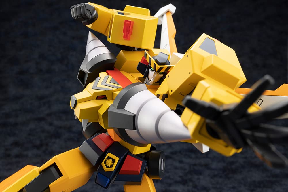 KOTOBUKIYA Brave Police Super Build Tiger Height Approximately 185mm Plastic Model J-Decker Non-Scale