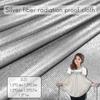 1M Ткань для экранирования от ЭМП, ЭМИ, РЧ, RFID, Защита от радиации, Проводящая, Блокирующая, Ткань из серебряного волокна, Сделай сам, Платье для беременных