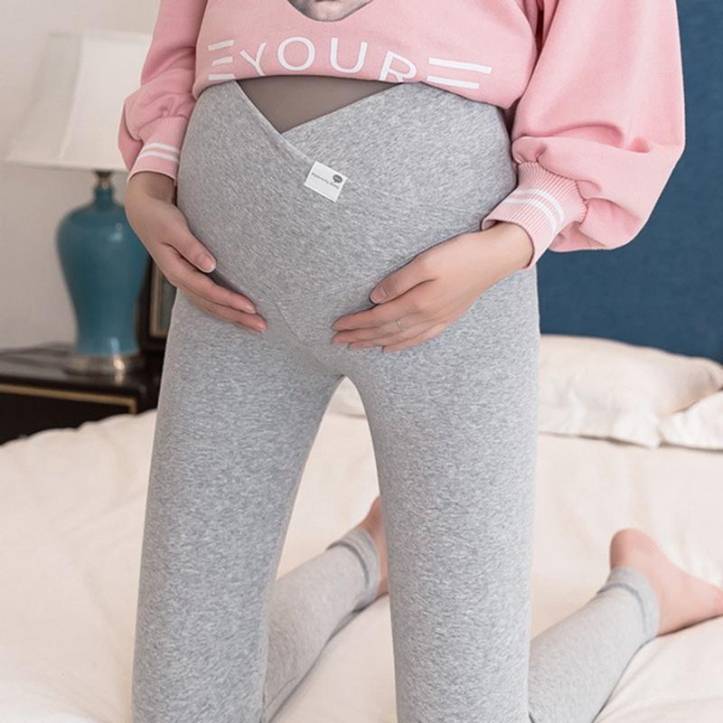 Maternity Pregnant Women Capris Casual Trousers Over Bump Pants Leggings Pregnancy Pencil Pants Clothing