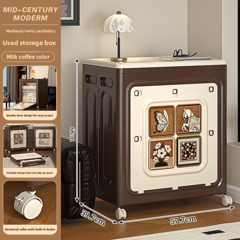 Средневековый ящик для хранения одежды Большой вместимости бытовой откидной складной ящик для сортировки одеял Шкафчик для игрушек и закусок