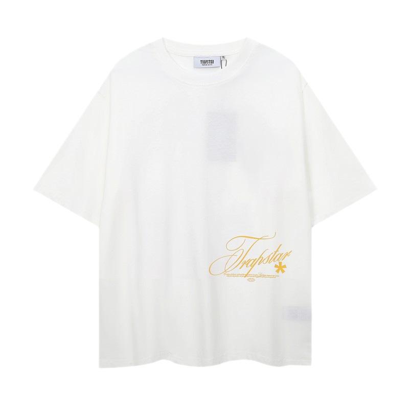 Summer new letter printing loose short-sleeved T-shirt trendy couple outfit