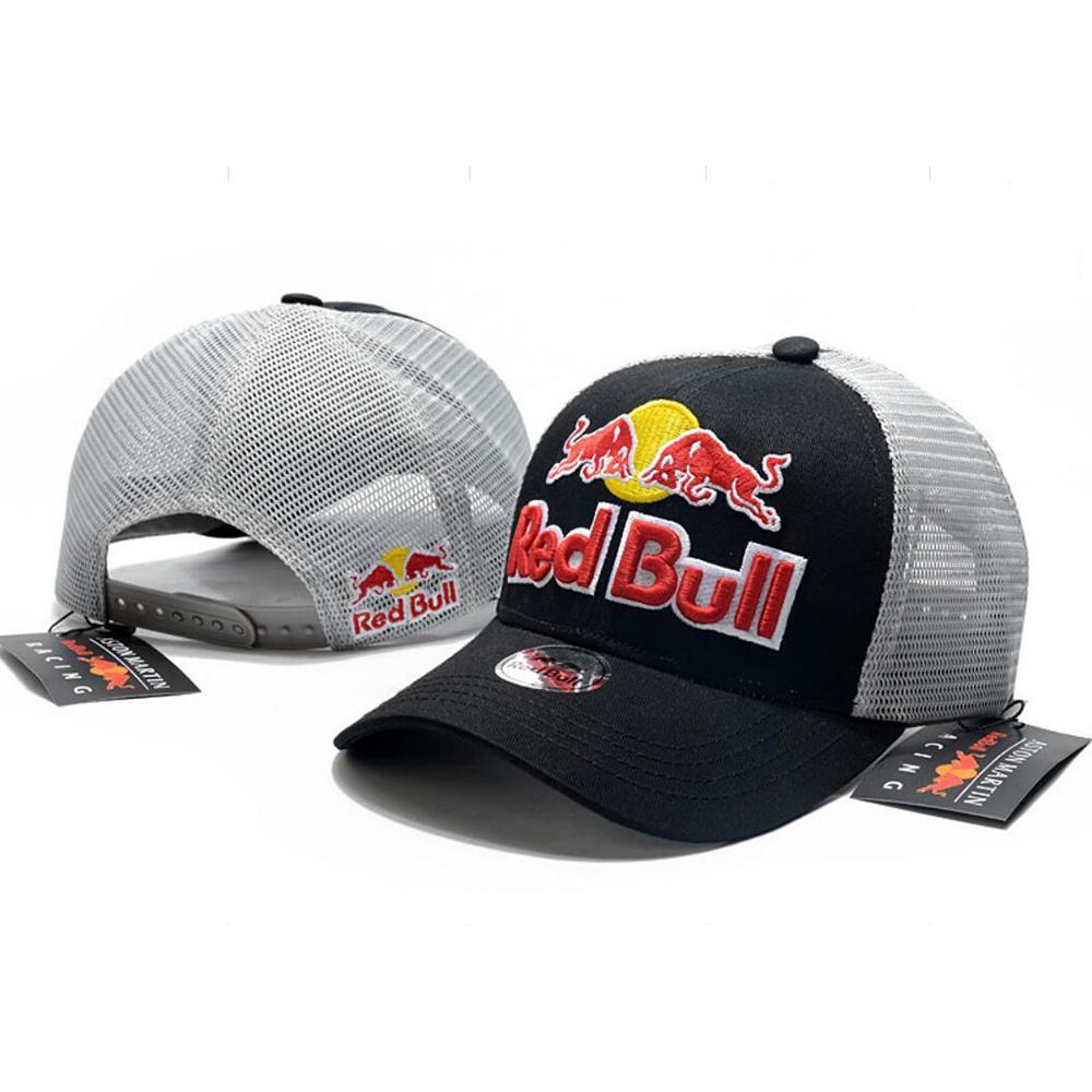 Red Bull Бейсболка гоночной команды Формулы 1 Макс Ферстаппен #1 Вышитая Регулируемая Кепка