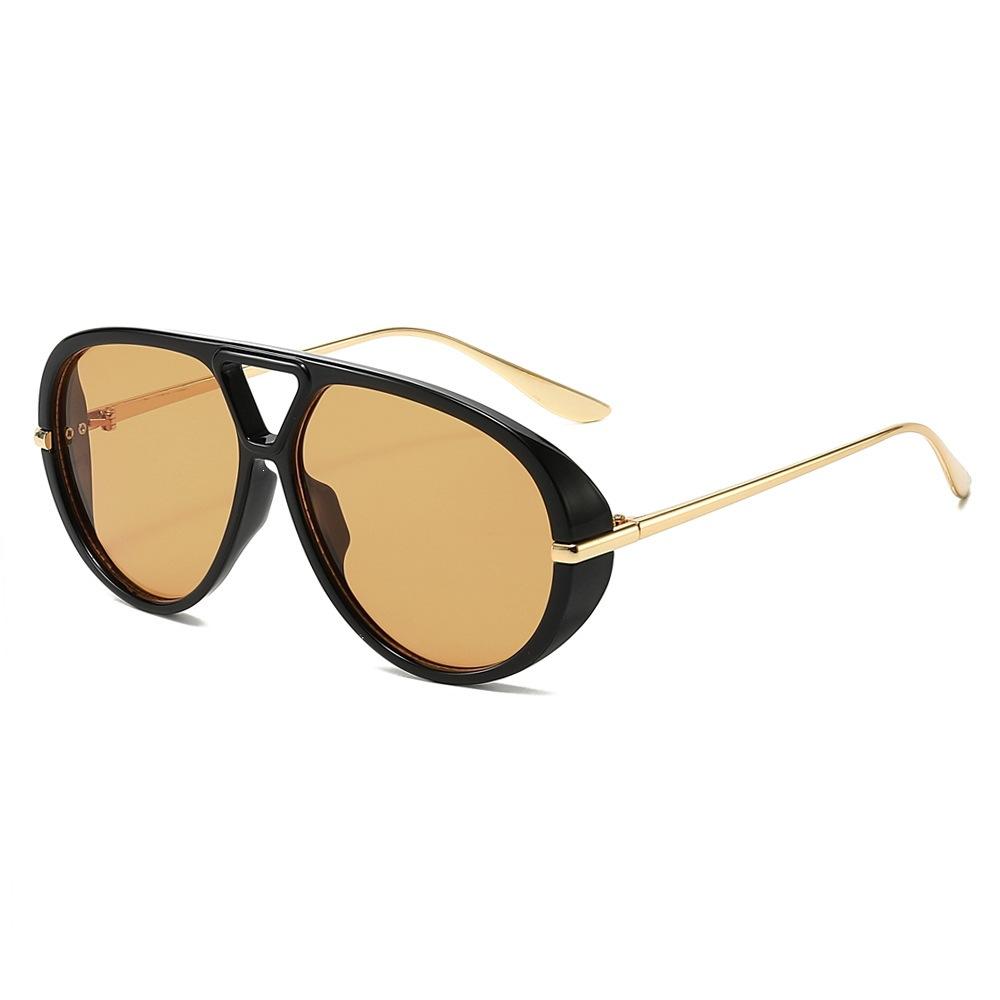 New sunglasses European and American INS style Internet celebrity blogger personality fashion toad sunglasses women