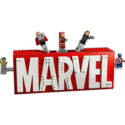 LEGO Логотип и минифигурки Marvel