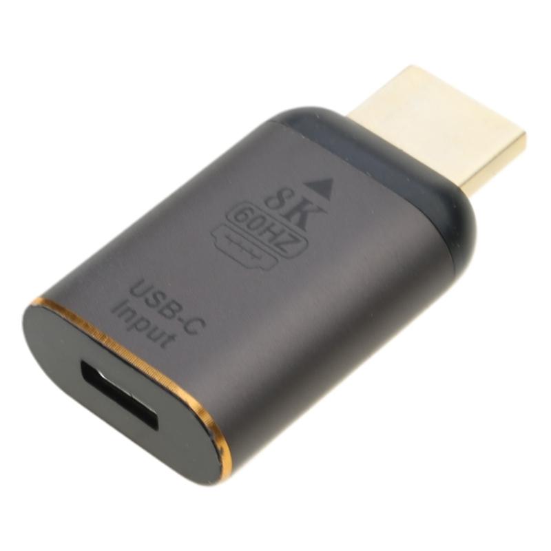 Адаптер типа C 8K 60 Гц USB C/DP/Mini DP в HDMI-совместимый преобразователь для ПК, компьютера, ТВ-дисплея, телефонного кабеля
