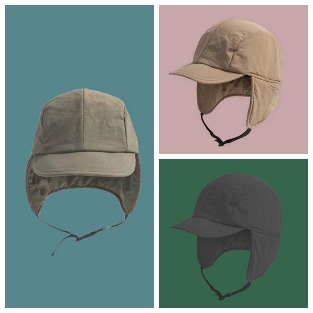 Легкая защита ушей Ушанка Многофункциональная Ветрозащитная Шапка Пилота Наушники Козырек Шапка Для улицы