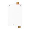 White Mini Tankless Instant Hot Water Heater Bathroom Kitchen Washing for Hot and Cold Dual Use(