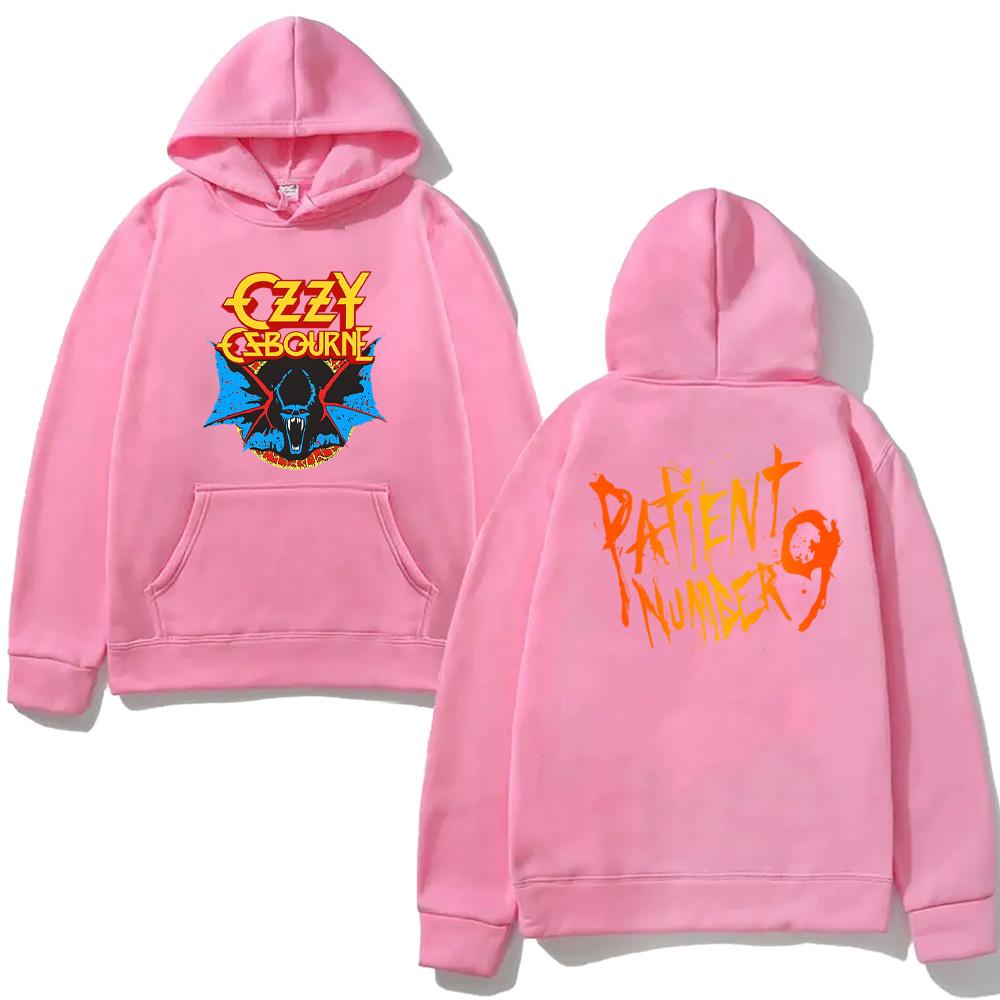 Худи Ozzy Osbourne 2025 Модные толстовки Харадзюку Эстетичное худи Классическая одежда унисекс Винтажные мягкие панк толстовки с капюшоном