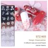 Plate Tool Art Plate Stamp Stamping Snowflake Christmas Nail Gel Print Nail Stamping Templates