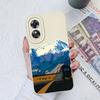 Чехол для телефона для OPPO A15 A16 A17 A33 A35 A36 A52 A57, противоударный жидкий силиконовый мягкий чехол из ТПУ, модные этикетки для OPPO A1 Pro 5G A58 Fundas Coque