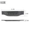 IRIN Acoustic Guitar Bridge 6 Holes Bridge Rosewood Guitar Bridge Lower String Pillows Bridge Guitar Parts & Accessory