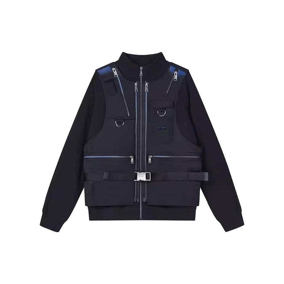 Fila Fusion Унисекс рабочая куртка-трансформер X Team Wang Черный T11U349504F-BK