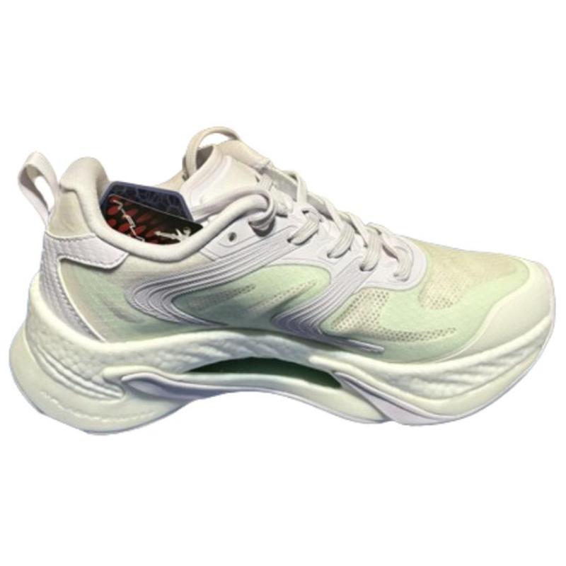 Anta Амортизирующие нескользящие низкие повседневные кроссовки для бега Женские фиолетово-бело-синие кроссовки