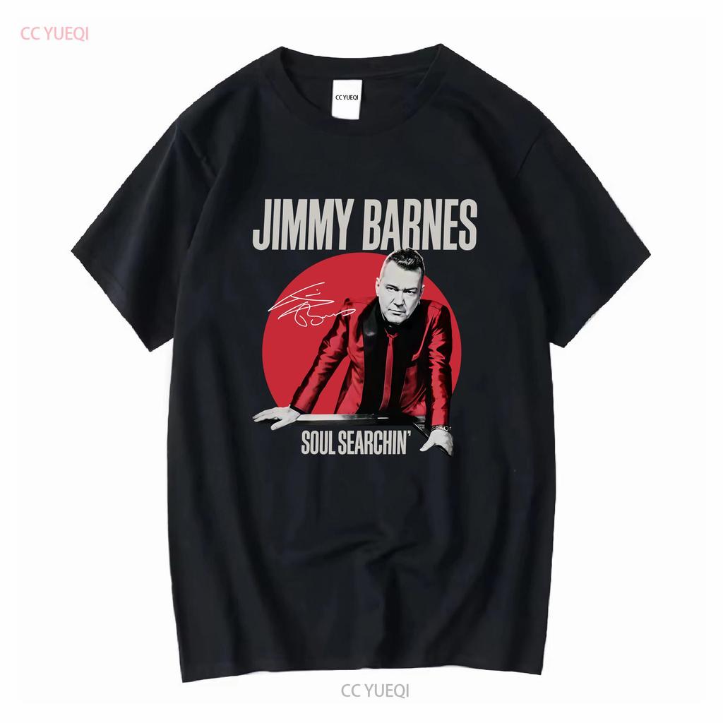 Retro Soul Searchin Funny Jimmy Barnes T Shirt Classic Black S 5XL LE374 long or short sleeves vintage Washed Breathable