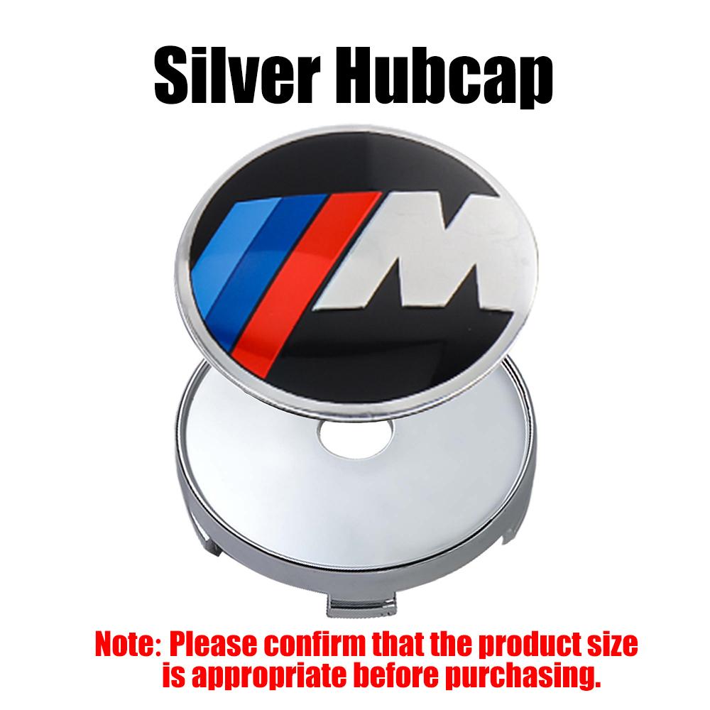 2026 Hot 4Pcs ABS 60/63/68mm Wheel Center Cover Hub Cover Logo For BMW 1 3 5 7 Series M Performance M3 M5 M6 F01 F20 F10 F13 F15 F16 F30