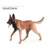 Simulation Dog Figurine Realistic Miniature Animal Model Puppy Pet   Fairy Garden Decoration