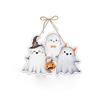 Creative Halloween Theme Spooky Ghost Paper Door Hanging Sign Front Door Porch Window Indoor Outdoor Party Scene Decor