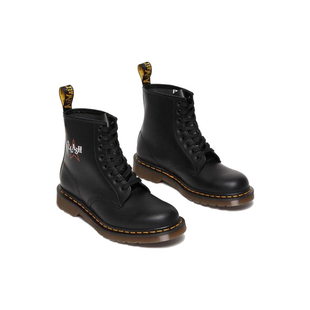 Dr. Martens 1460 Кожаные Комфортные Короткие Ботинки Унисекс ботинки Черные 28004001