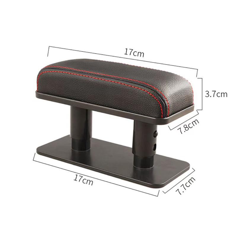 Universal Vehicle Armrest Pad Non-slip Durable Adjustable Armrest Pillow for Family Vehicle Travel Driving Hand Arm Rest Pad