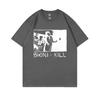 Панк-рок группа Bikini Kill Riot Grrrl Кэтлин Ханна Принт Футболки Мужские Повседневная Оверсайз Футболка Короткий Рукав Мужские Футболки