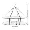 Сушилка подвесная складная сетчатая стойка для сушки одежды, сушилка для деликатных вещей, полотенец, носков, купальников для использования в помещении и на открытом воздухе