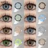 Colored Contact Lenses Blue Contact Lenses Brown Eyeglass Lenses Green Contact Lenses Gray Natural Lenses 1 Pair