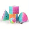 Qiyi Jelly Series Cube 2345 ступенек наклонная пирамида Zongzi брелок-куб детские интеллект-игрушки